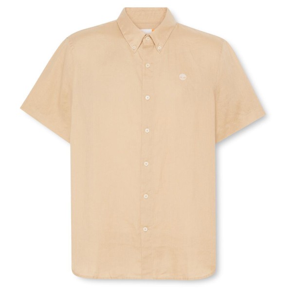 

Рубашка с короткими рукавами из льна Mill brook Timberland, Safari