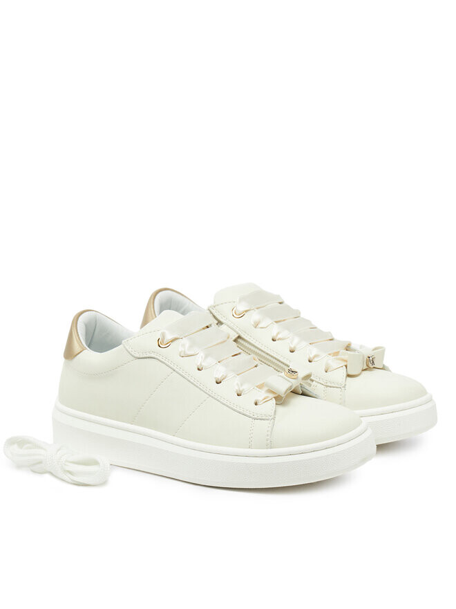 Кроссовки Calvin Klein Jeans Low Cut Lace-Up Sneaker V4A9-83047-0214 S, белый — фото 2