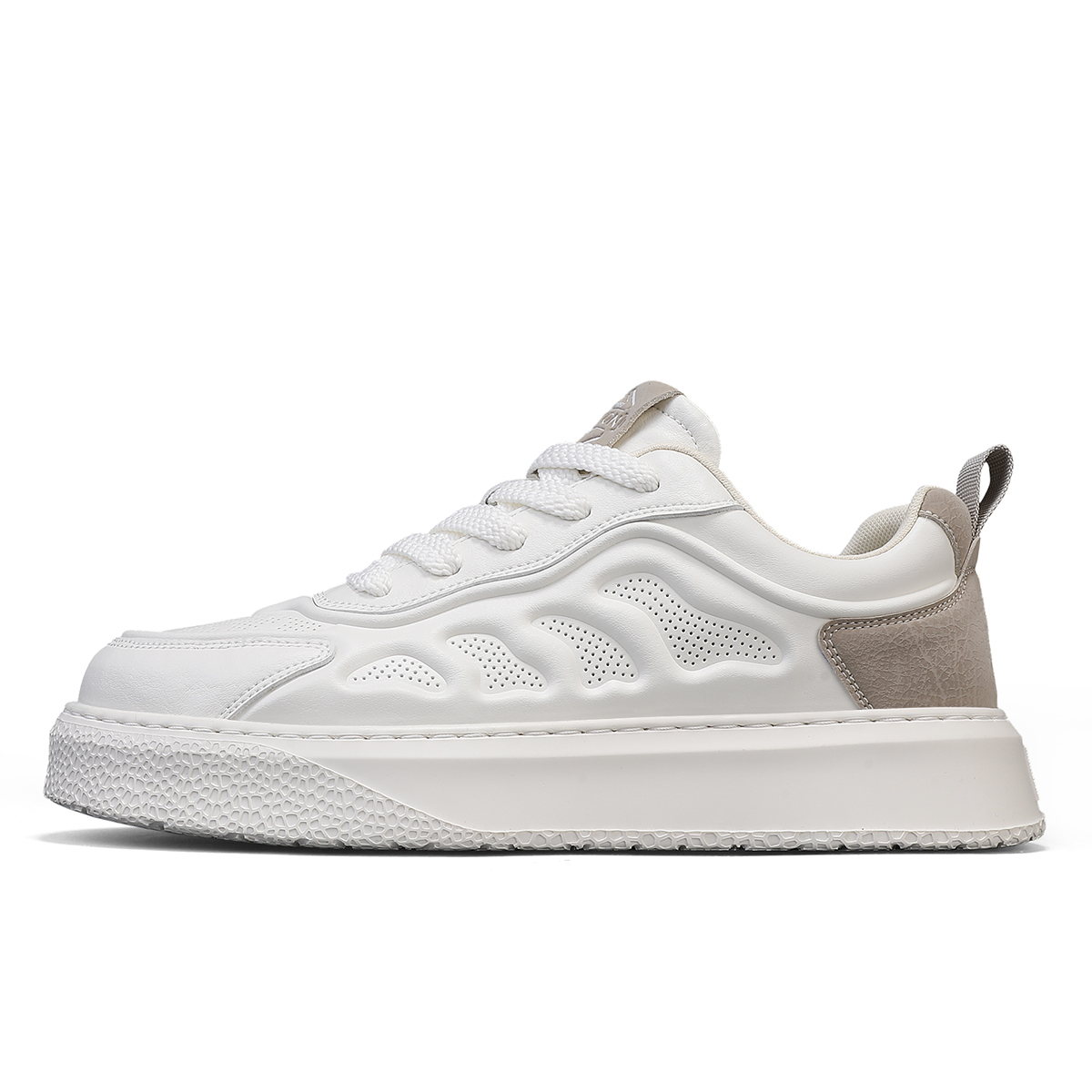 

Низкие мужские кроссовки YEARCON, White Brown Yellow