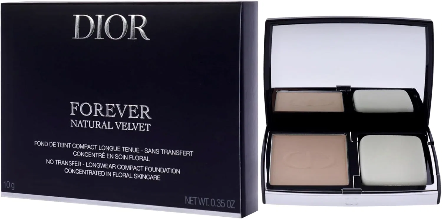 Пудра компактная Dior Diorskin Forever Natural Velvet 10г 1N Neutral — фото 4