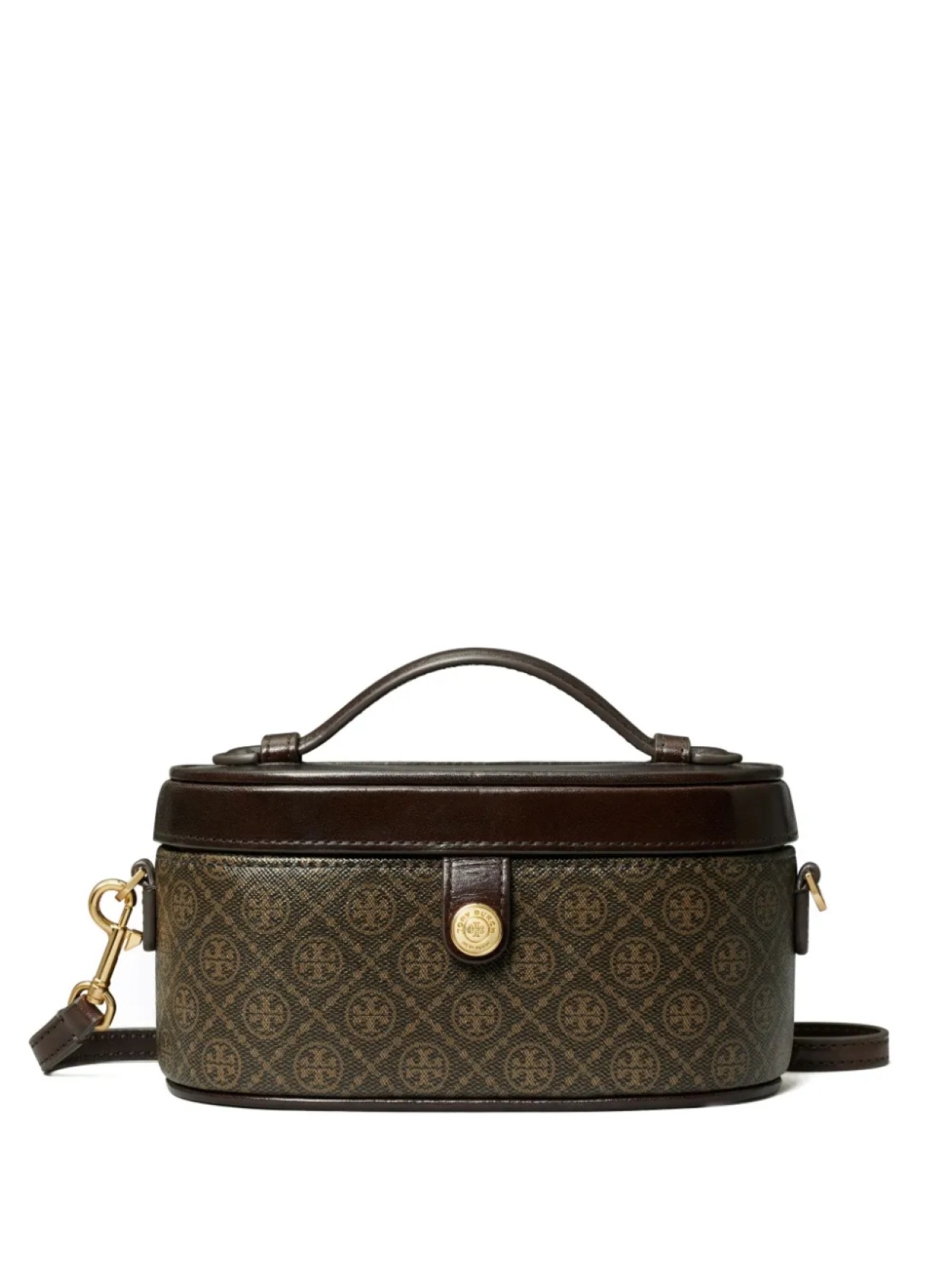 

Tory Burch сумка через плечо T Monogram, коричневый