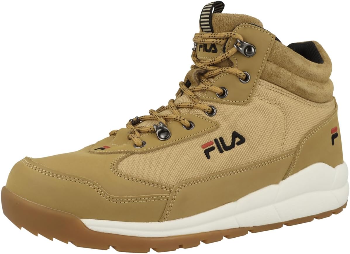 Мужские модные ботинки Fila Alpha Mid, Braun Chipmunk Edu — фото 4