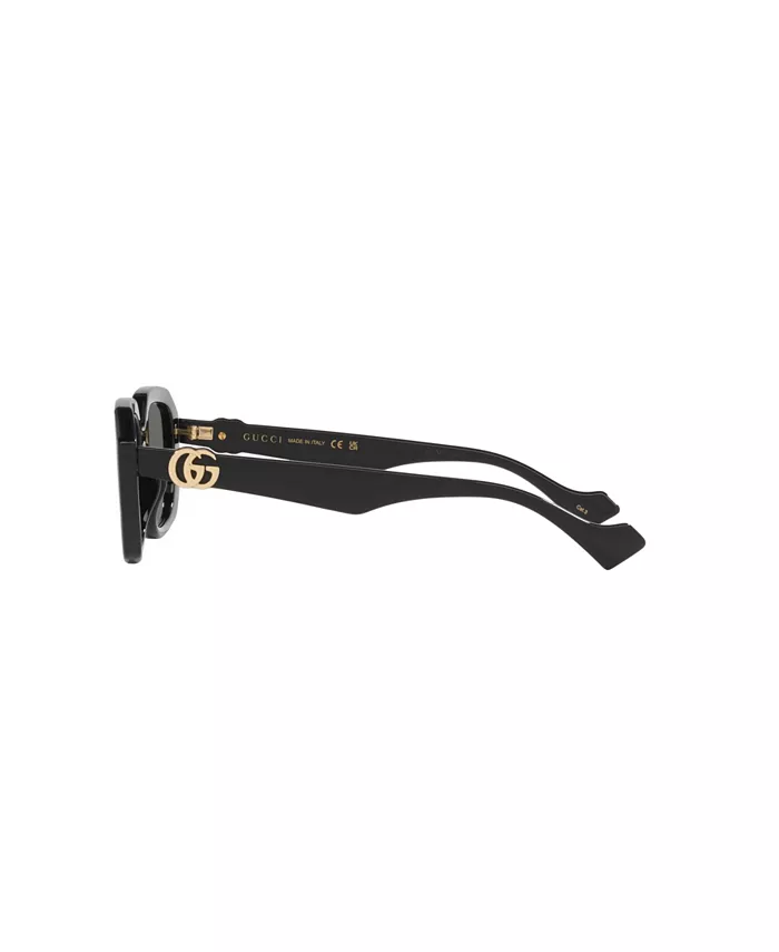 Женские прямоугольные солнцезащитные очки, GG1535S GC002196 Gucci, черный — фото 3