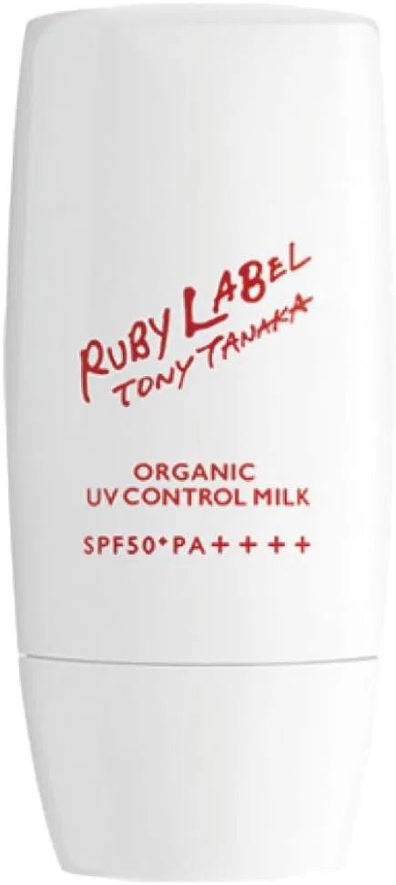 Солнцезащитное молочко Tony's Collection Ruby Label Organic UV Control Milk SPF50+ PA++++ 30 мл прозрачный