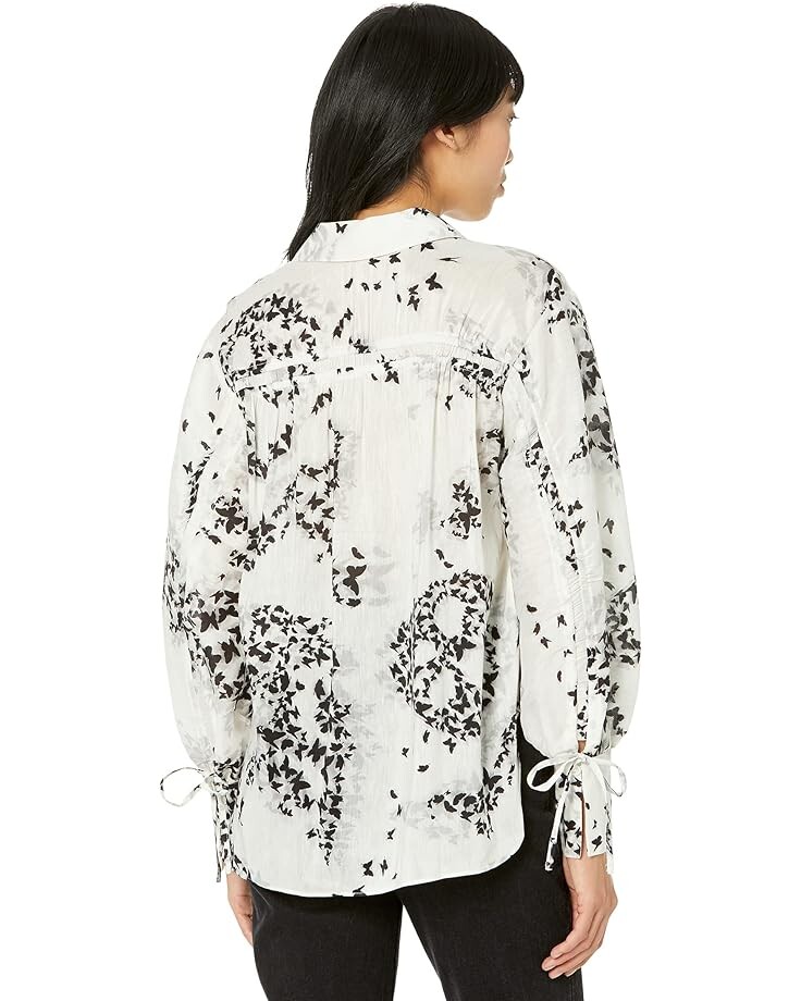 

Рубашка AllSaints Leyla Orsino Shirt, цвет Ecru White