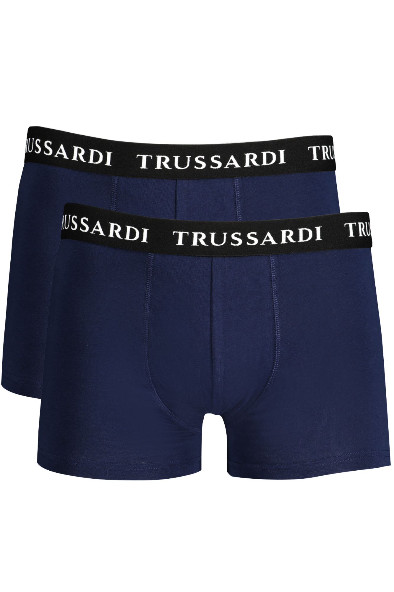 

Мужские боксеры Trussardi хлопковые с логотипом 2 шт, синий