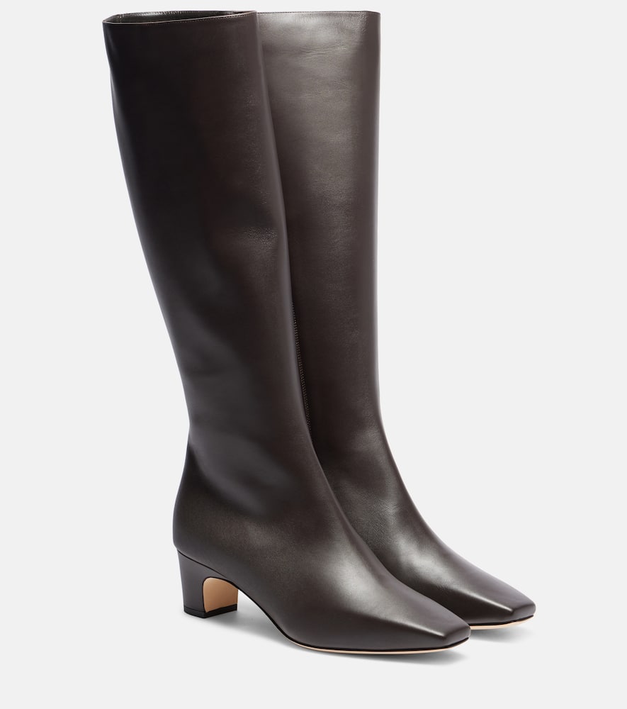Кожаные ботинки Ofara до колена Manolo Blahnik, Dbrw 2011
