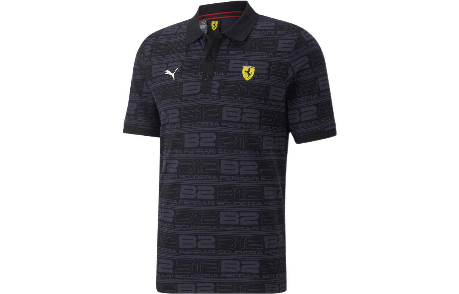 

Мужская рубашка поло Puma, цвет Black
