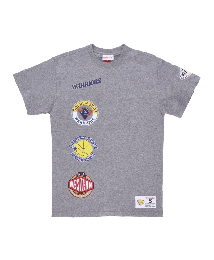 

Футболка Golden State Warriors Mitchell & Ness, серый