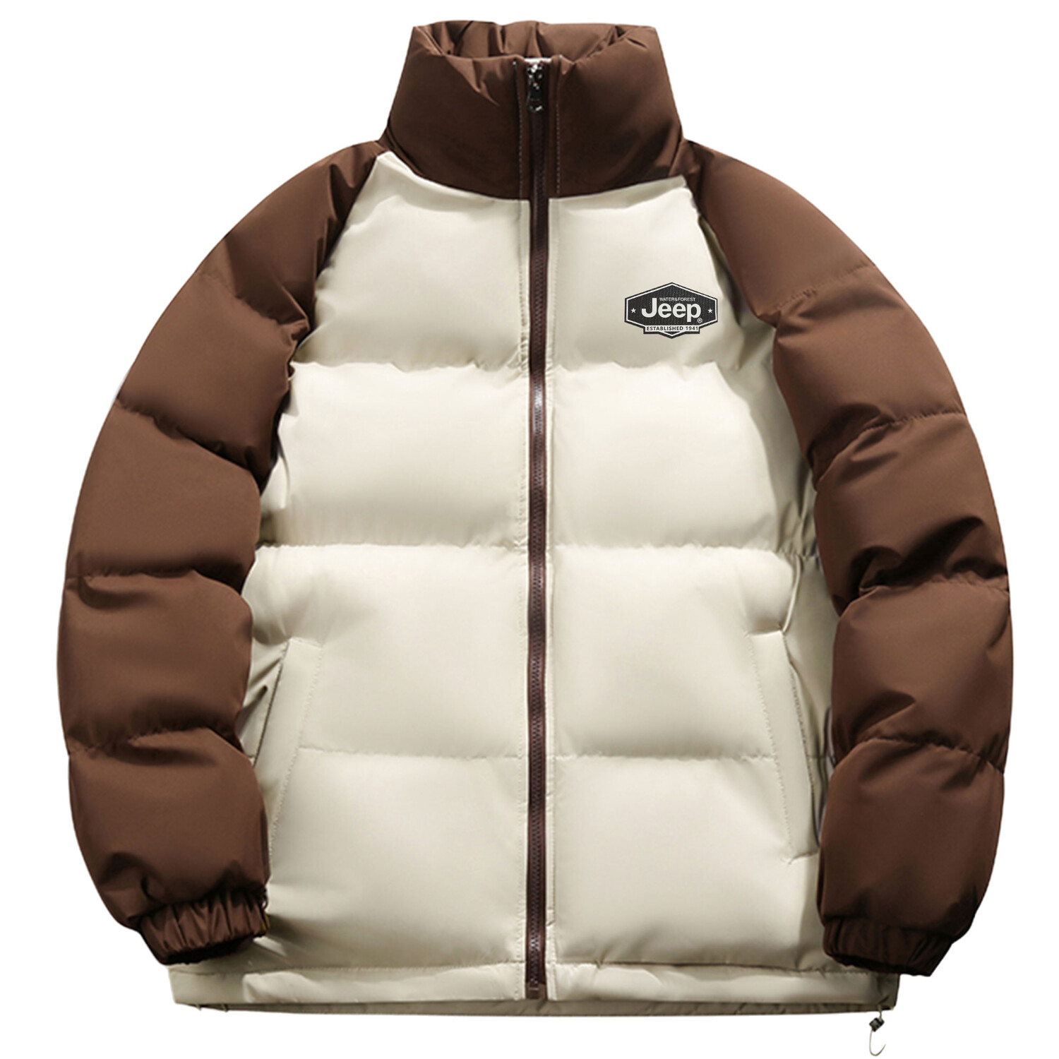 

Стеганая куртка унисекс Jeep, хаки