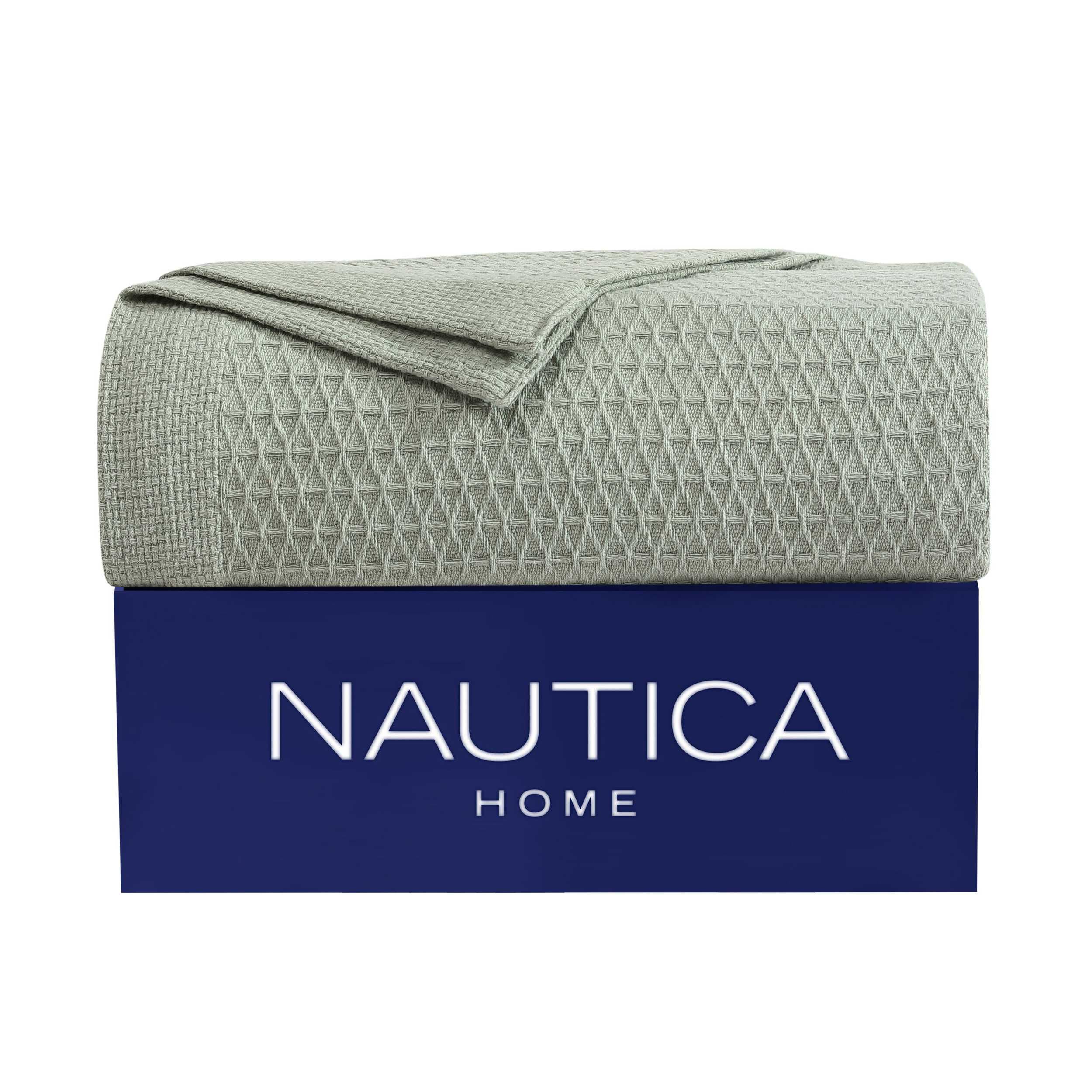 

Зеленое полное одеяло Nautica Baird Queen Queen, цвет Atlantis Green Wintl