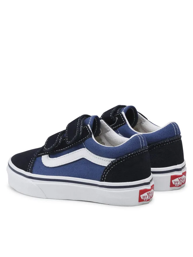 Vans Кроссовки Old Skool V VN000VHENWD1 из черной ткани — фото 3