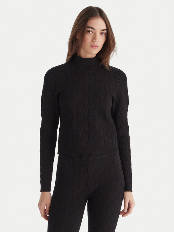 

Водолазка slim fit MF5619YJWV Michael Michael Kors, черный