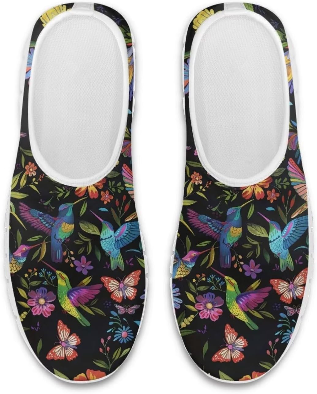 

Кроссовки Chaqlin для женщин и мужчин, Boho Hummingbird Floral