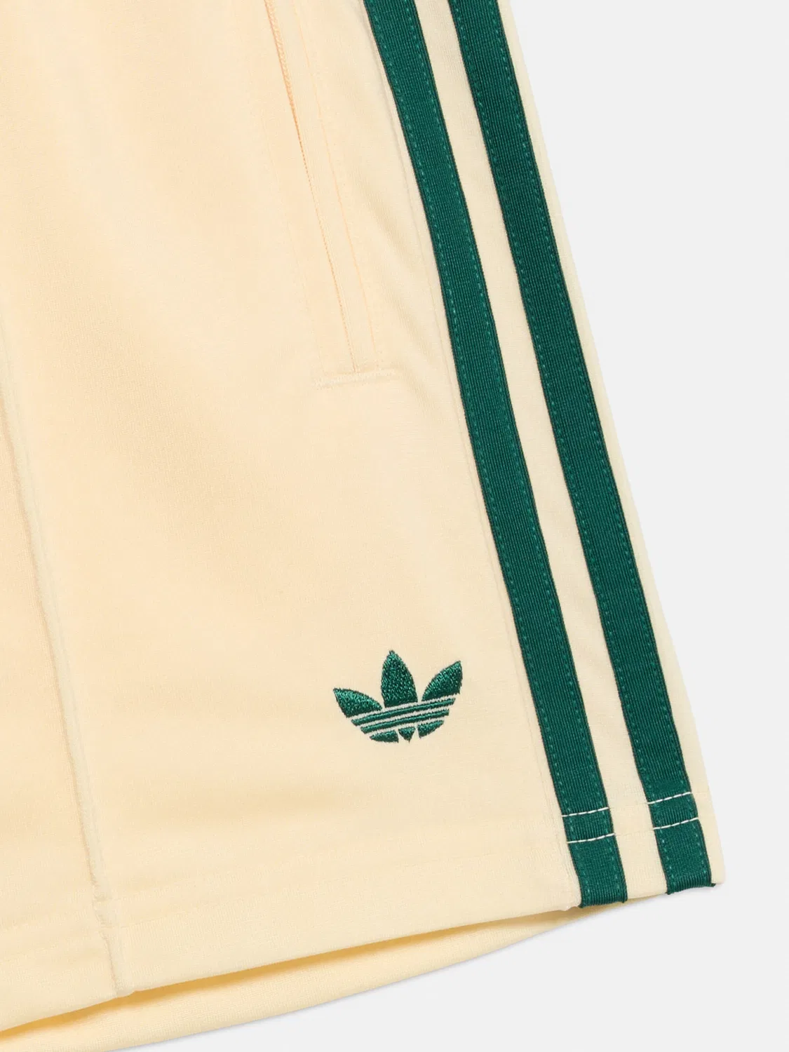 Брюки Adidas Originals свободного кроя Firebird бежевого цвета — фото 3