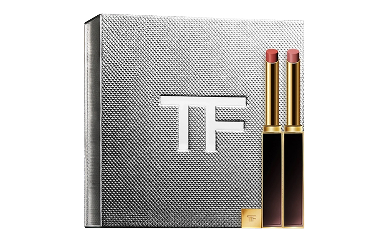 TF Brand New Ultra Fine Tube Помада набор Matte легко растушевывается натуральный 0,9 г*2 TOM FORD, ultra fine tube 151+ultra fine tube 153+розовый золотой box — фото 2