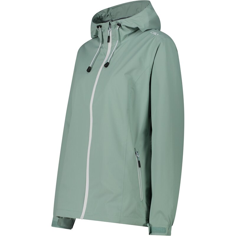 

Куртка-Дождевик женская с фиксированным капюшоном Cmp, зеленый