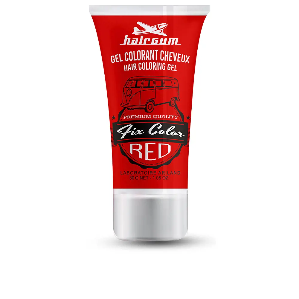 

Гель для душа Fix color gel colorant Hairgum, цвет red, 30 мл.
