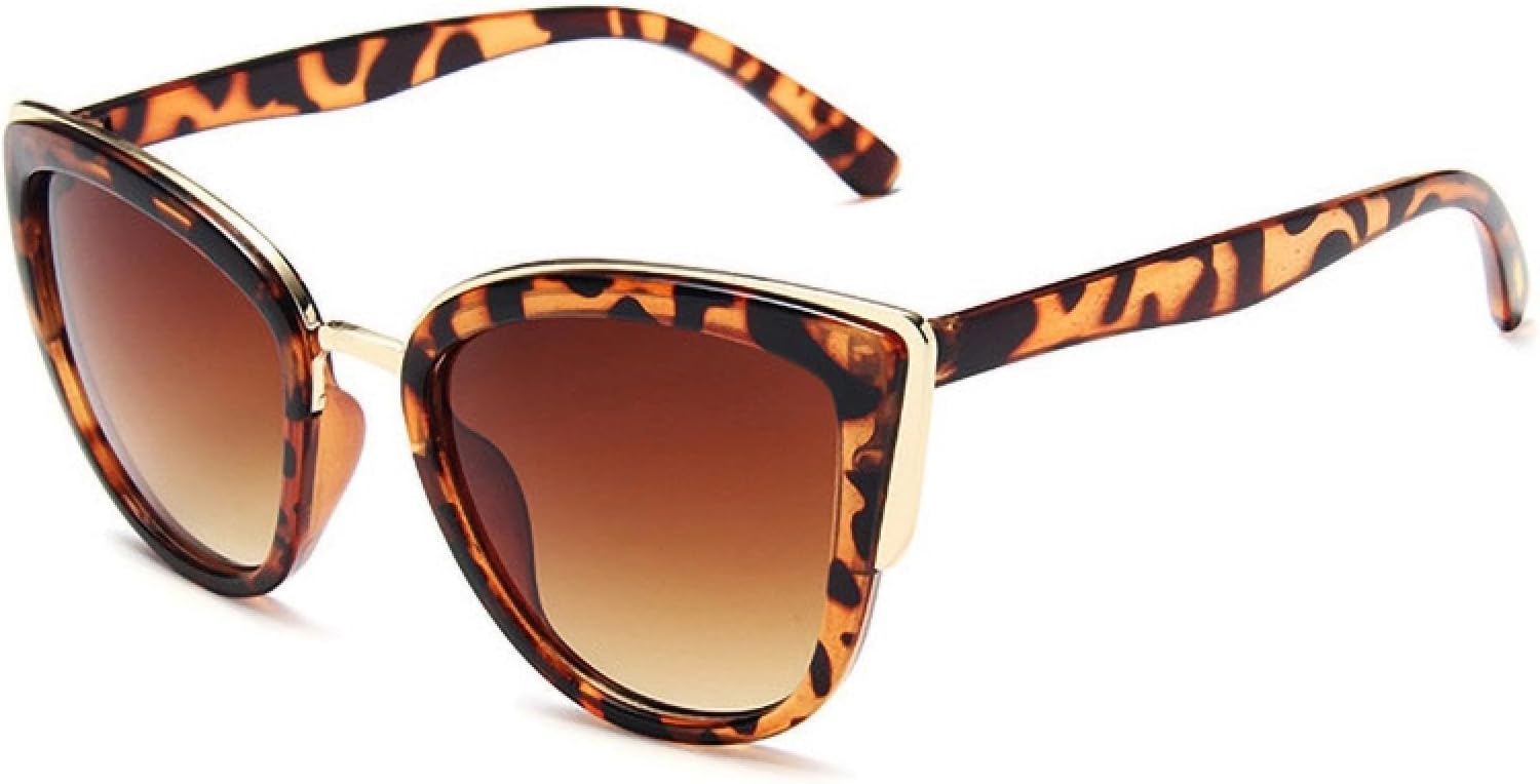 

Солнцезащитные очки с защитой от УФ-излучения UV400 | Легкая оправа с леопардовым принтом | Для женщин и мужчин | Для занятий спортом на открытом воздухе и вождения DSVIGF, Leopard Brwon