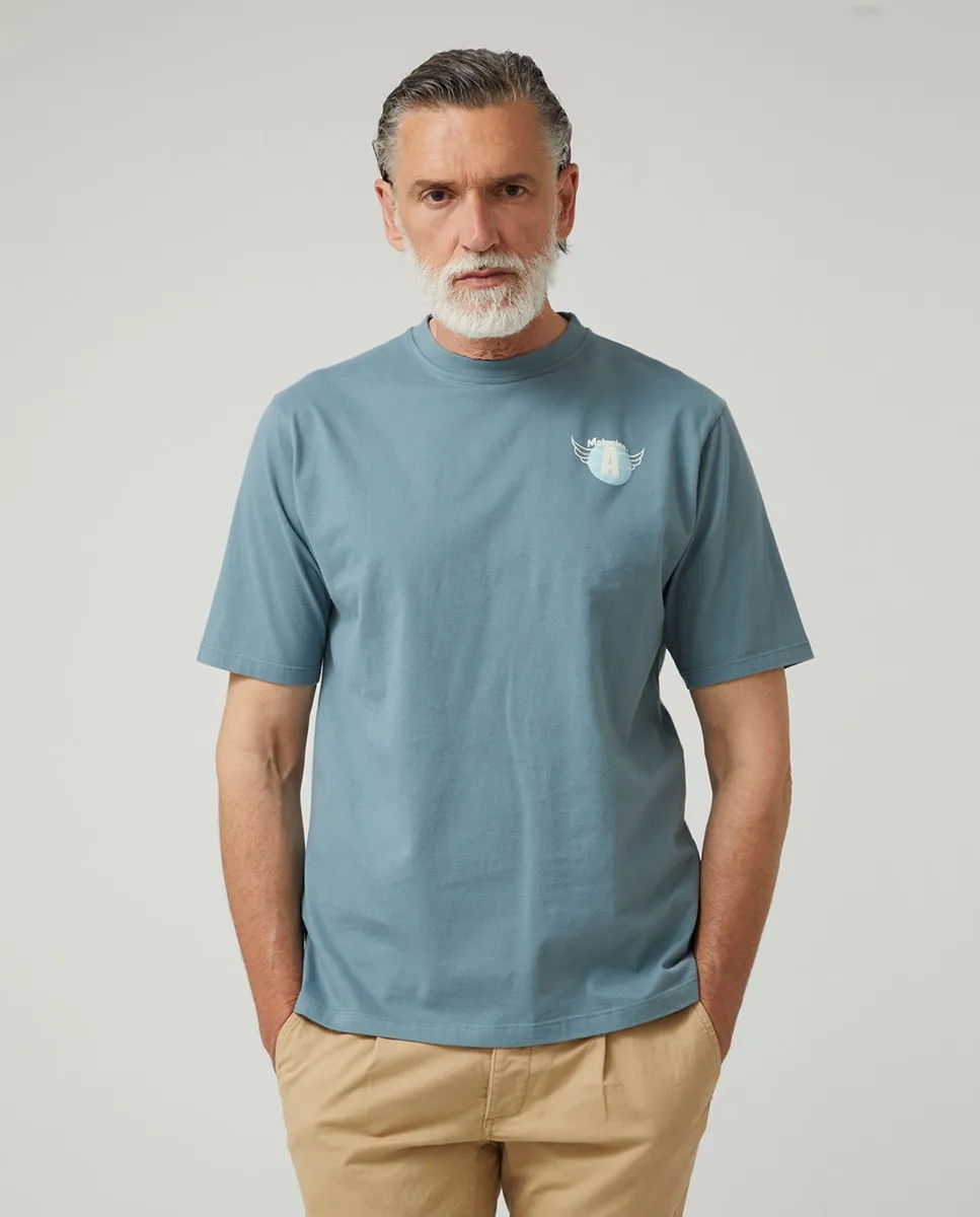 

Мужская футболка с коротким рукавом и логотипом на боку Altonadock, зеленый