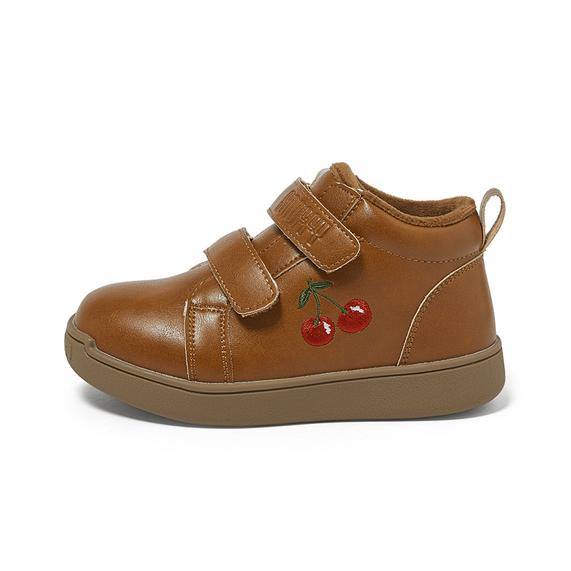 

Детские высокие кроссовки для скейтбординга Kids' Snoffy, Caramel
