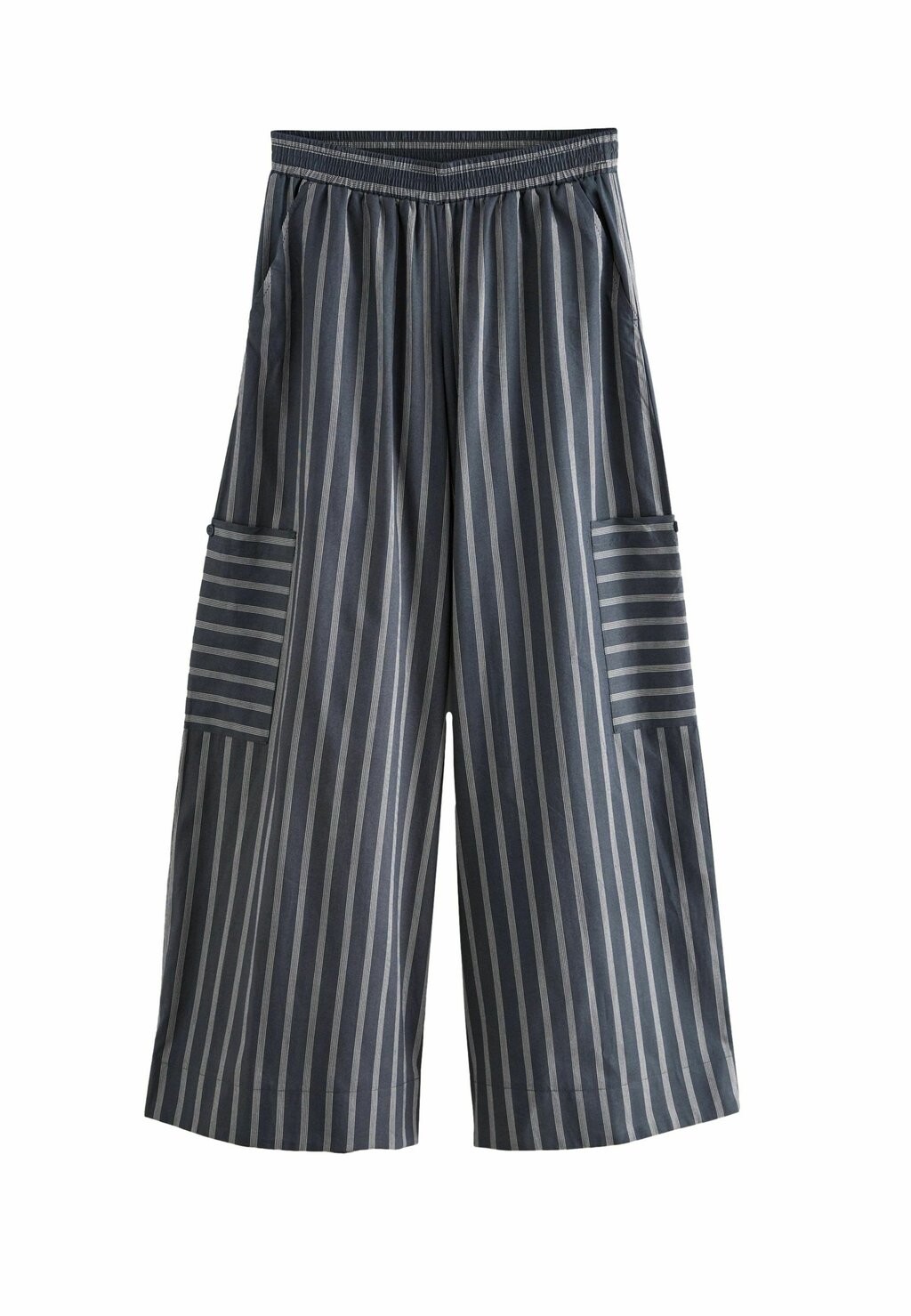 

Тканевые брюки STRIPED SUPER WIDE Next, синий