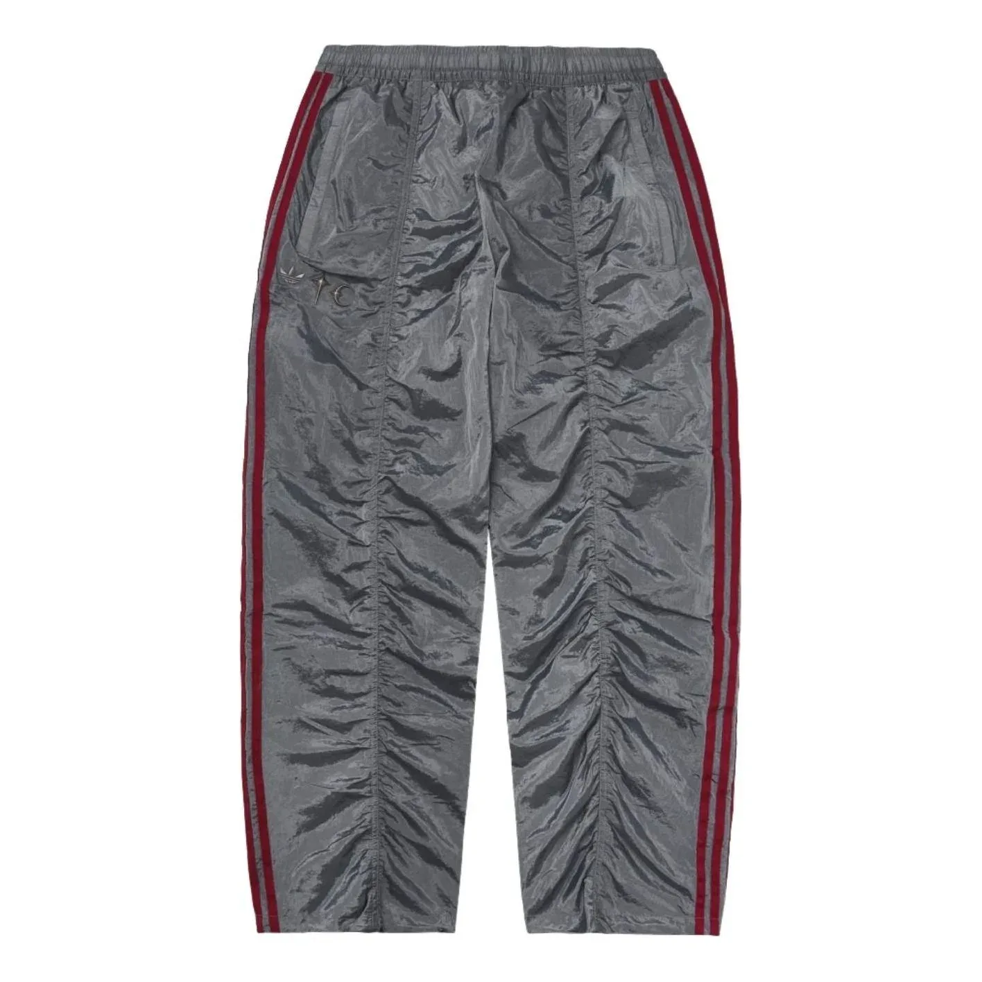 Спортивные брюки Adidas x Thug Club Woven Track Pants, азиатская размерная сетка, цвет 'Light Onix Silver Metallic'