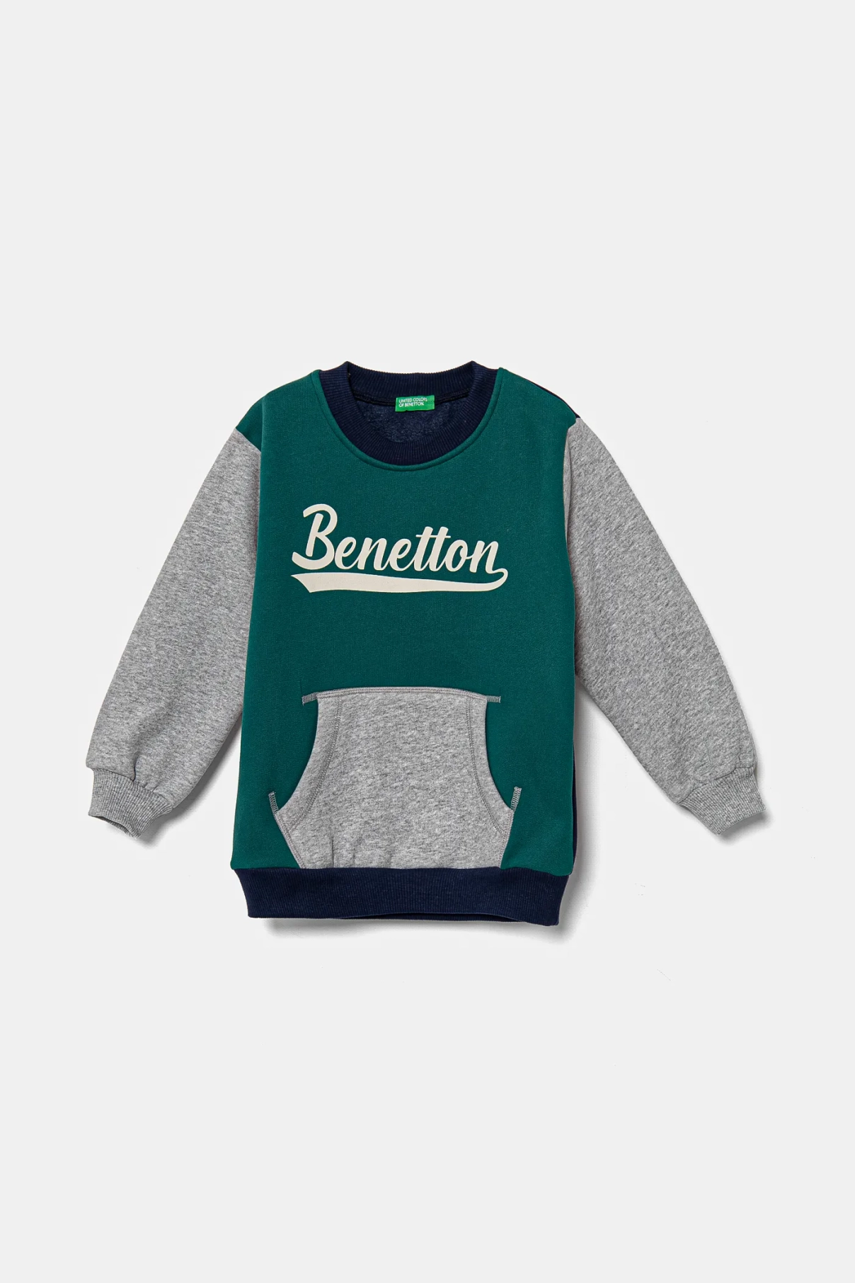 

Детская толстовка United Colors of Benetton, бирюзовый