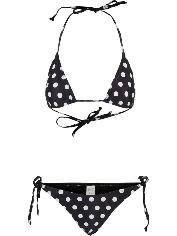 

Комплект бикини Urban Classics, цвет polkadots black