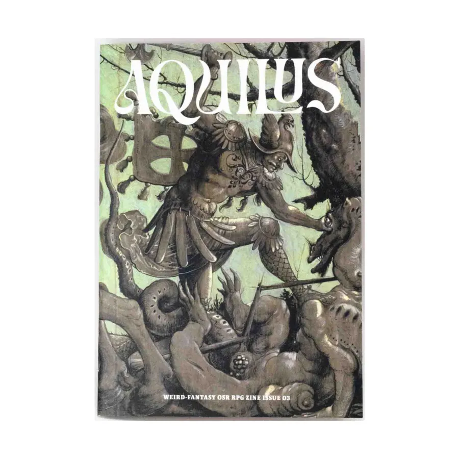 

Aquilus - RPG Zine Issue 3, Role Playing Games (Singing Flame), мягкая обложка