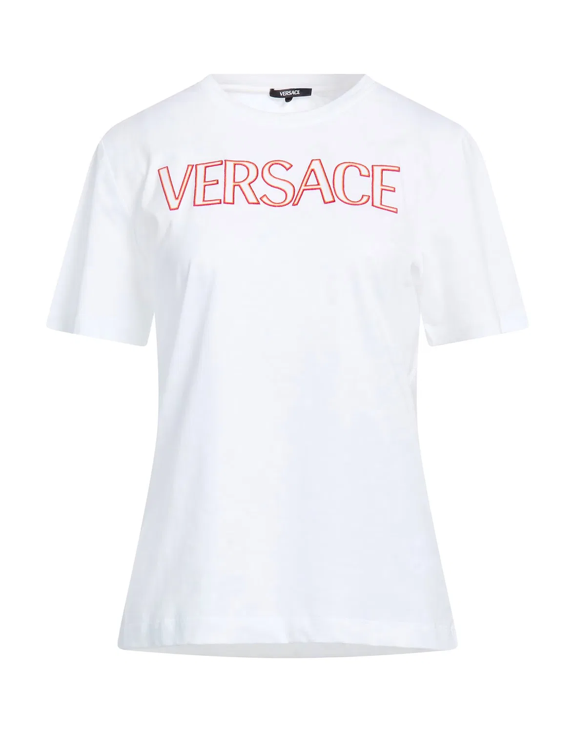 Футболка белая с аппликациями VERSACE