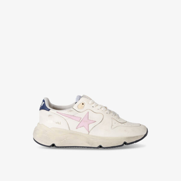 

Женские кроссовки с низким верхом из кожи на подошве 11895 Golden Goose, белый