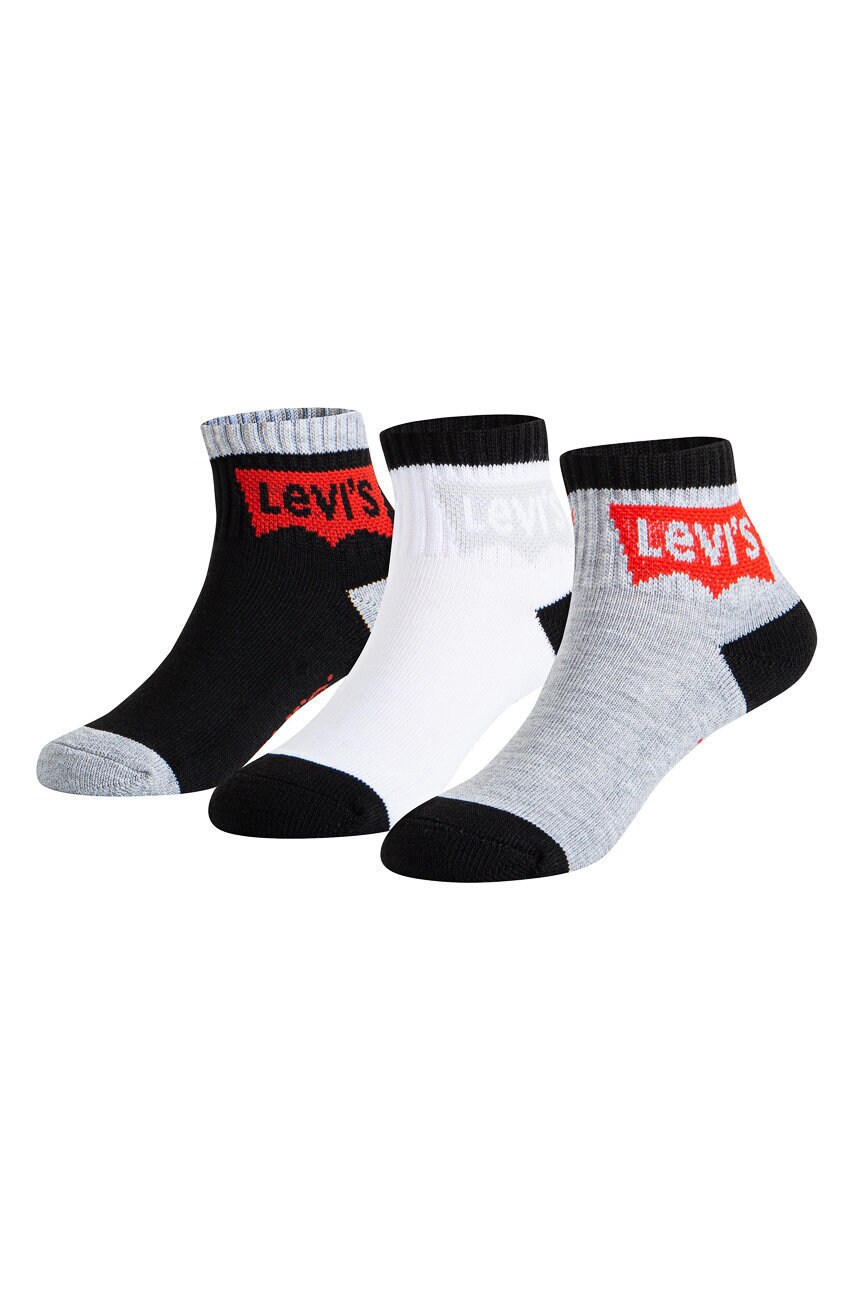 

Носки Kids (3 шт. в упаковке) Levi'S, черный