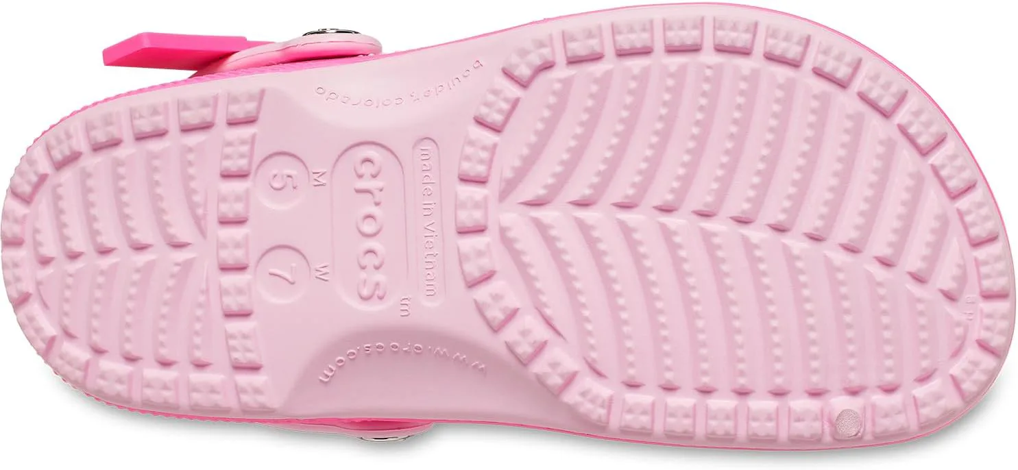 Унисекс сабо Crocs Barbie Classic, мультиколор — фото 4