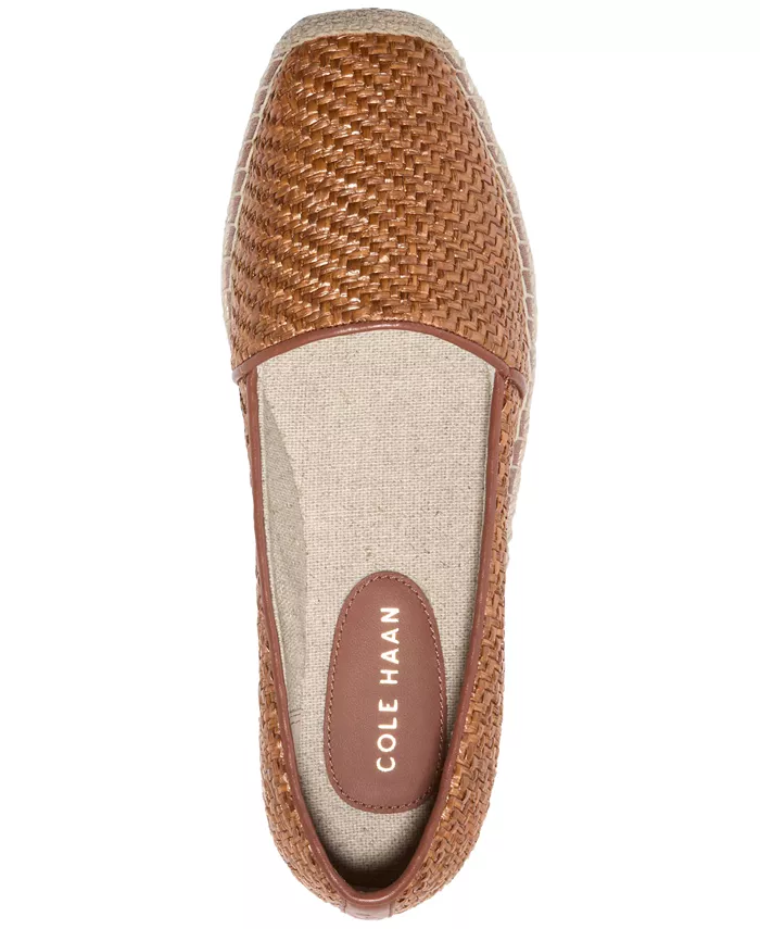 Женские эспадрильи Cloudfeel Keely с клиновидной подошвой Cole Haan, коричневый — фото 4
