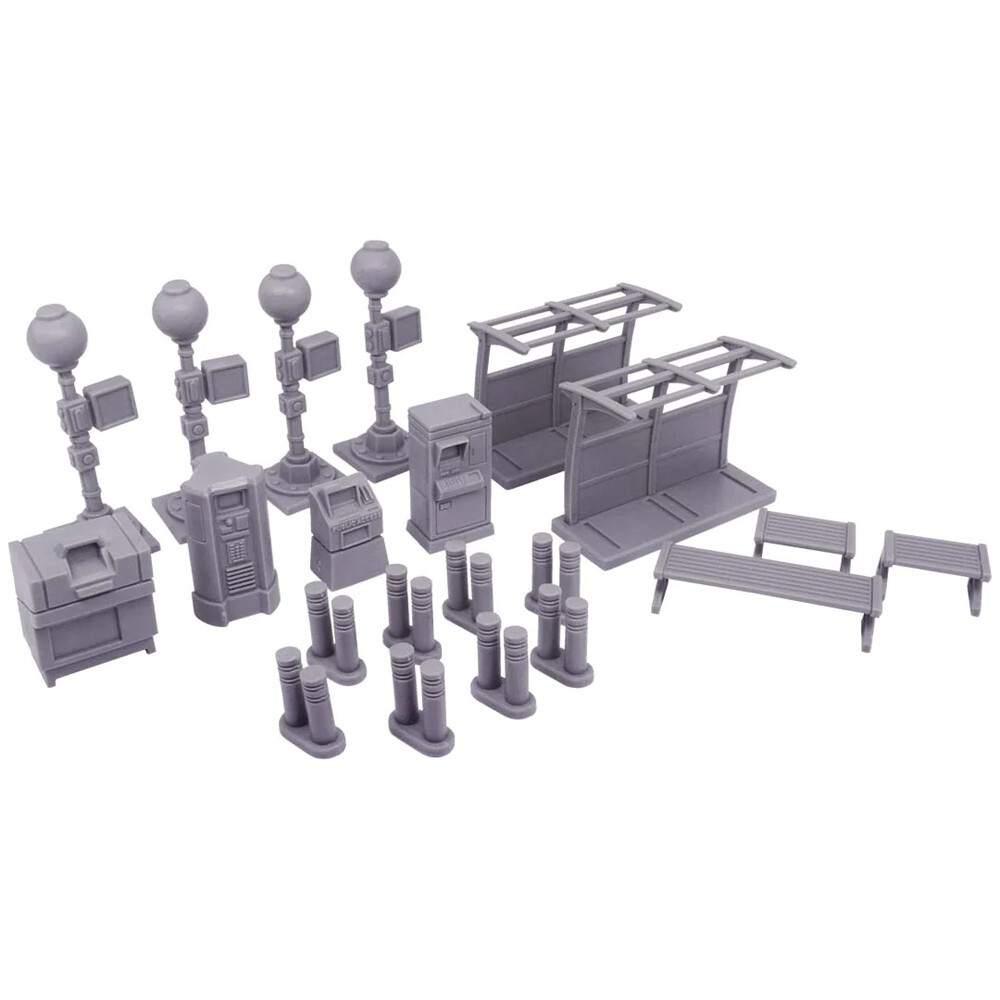 

Миниатюра Monster Fight Club Monster Scenery: City Streets