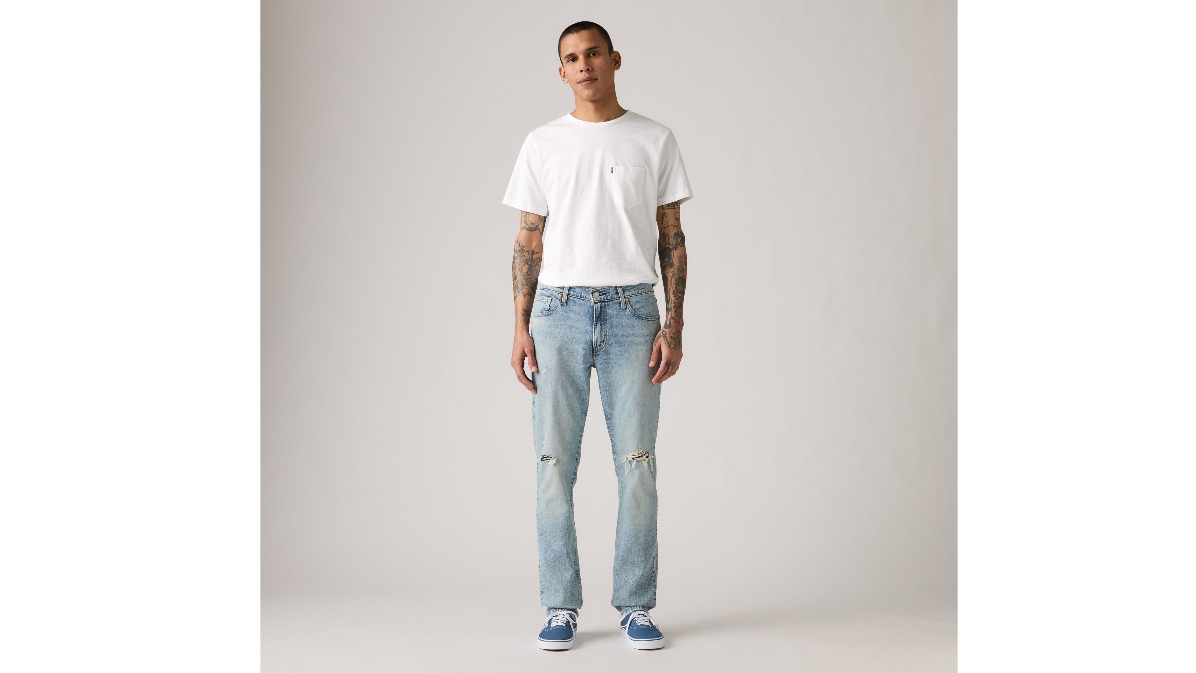 Узкие мужские джинсы 511 Levi's, City Days - Medium Wash — фото 2