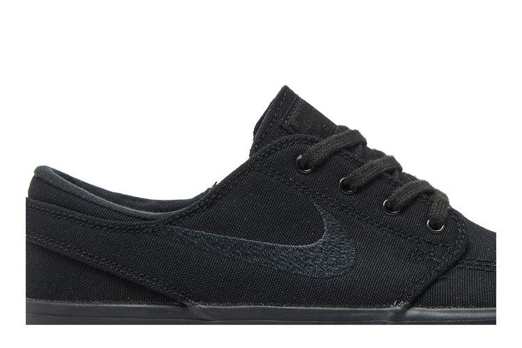 Кроссовки Zoom Stefan Janoski Canvas RM SB 'Triple Black', черный — фото 2