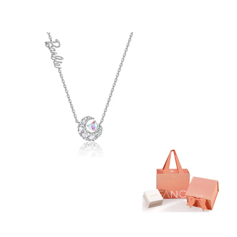 

FANCI Серебряное колье с лунной серией Dreamy Heart S925