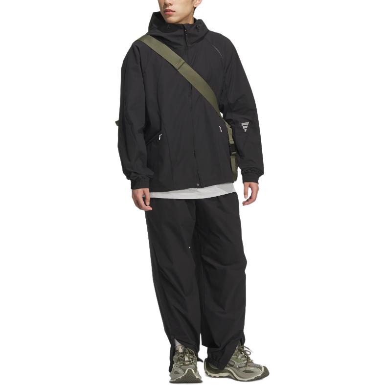 FOS SS25 WOVEN спортивные брюки мужские Adidas, черный — фото 2