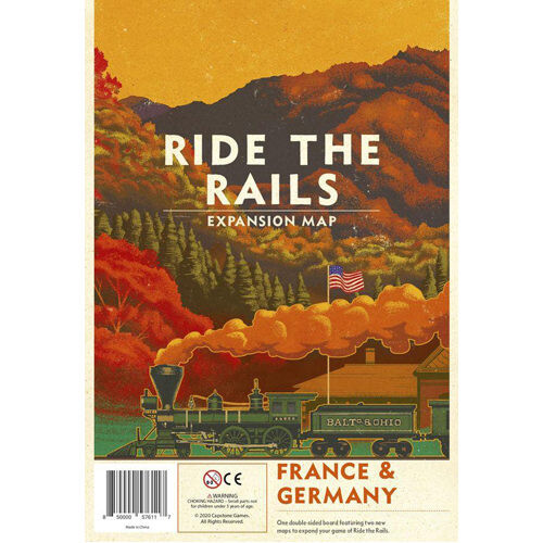 

Настольная игра Ride The Rails: France & Germany Expansion
