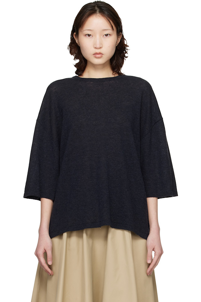 

Cordera Серая футболка оверсайз из мериносовой шерсти, Серый, Cordera Серая футболка оверсайз из мериносовой шерсти