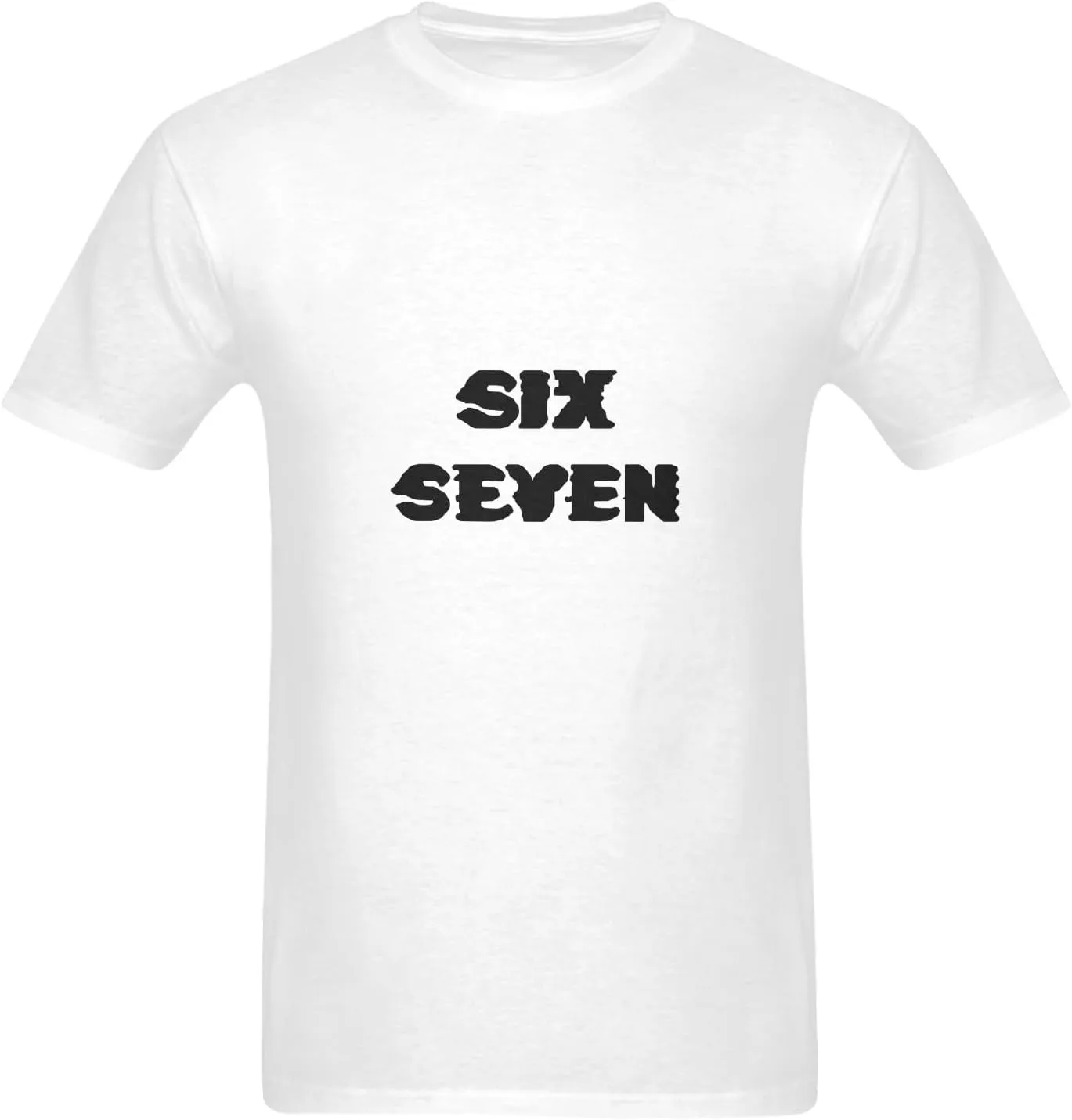 

Футболка SIX Seven Letter Print Street Style