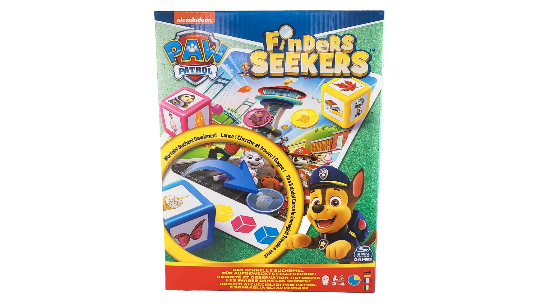 

Spin Master Games Paw Patrol Finders Seekers, игра для быстрого поиска ярких пушистых друзей, для 2-4 игроков