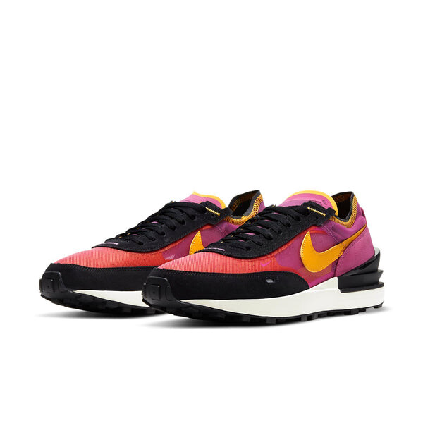 Кроссовки мужские Nike Waffle ONE комбинированные, мультиколор — фото 3