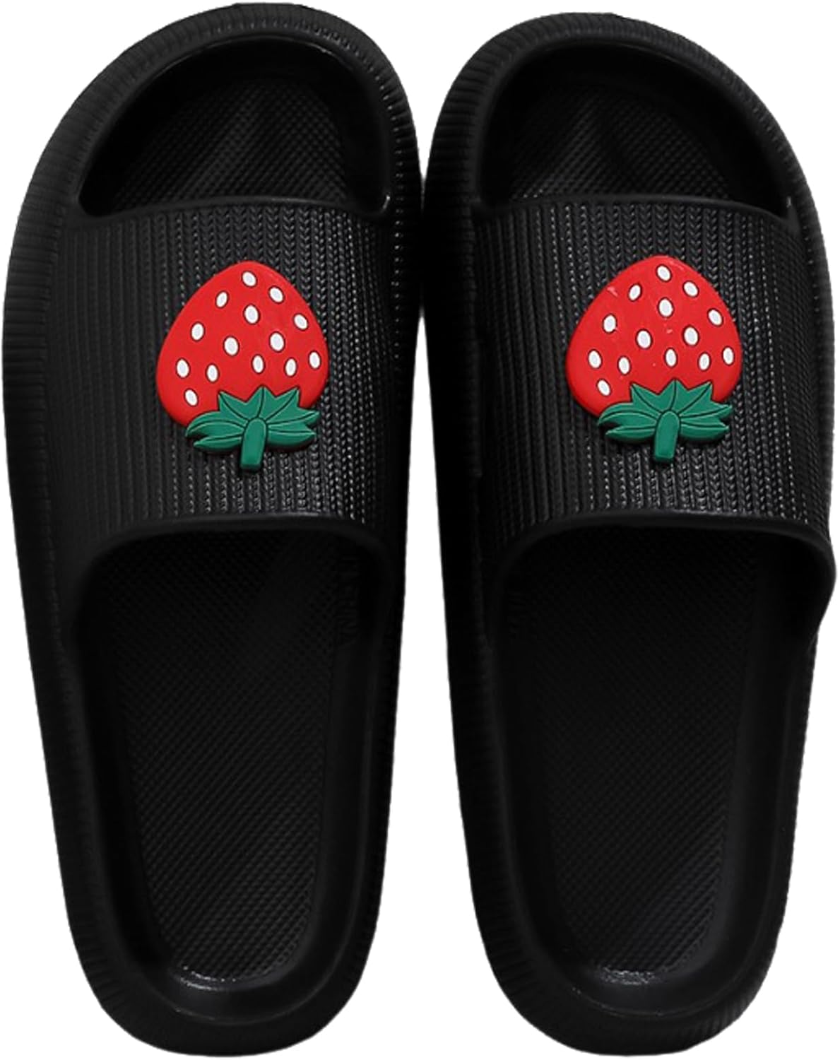 

Женские и мужские тапочки Cloud, шлепанцы для бассейна, душевые, пляжные сандалии, тапочки для ванной, с толстой подошвой, противоскользящие, удобные Nmhoo, черный