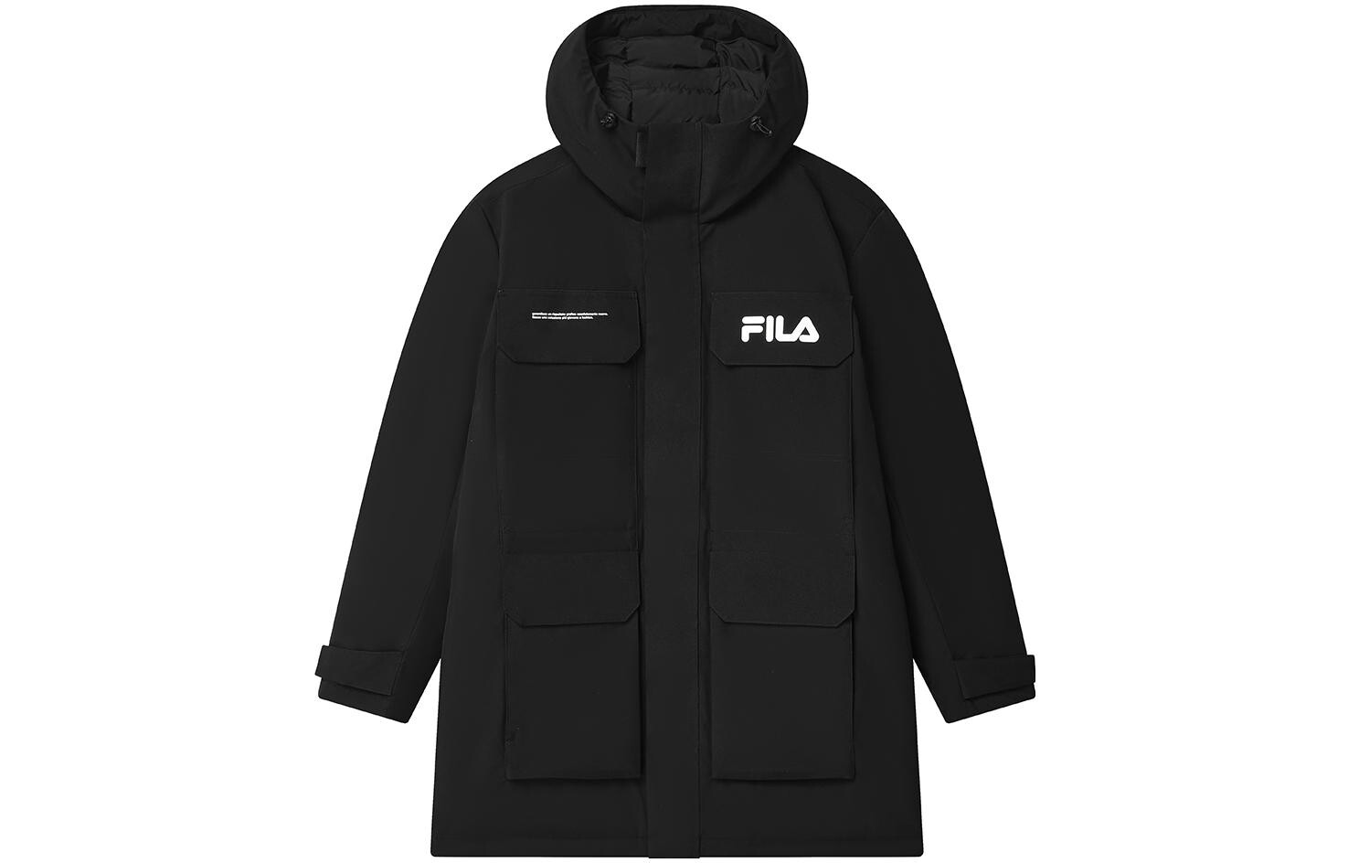 

Пуховик мужской Jet Black Fila, черный