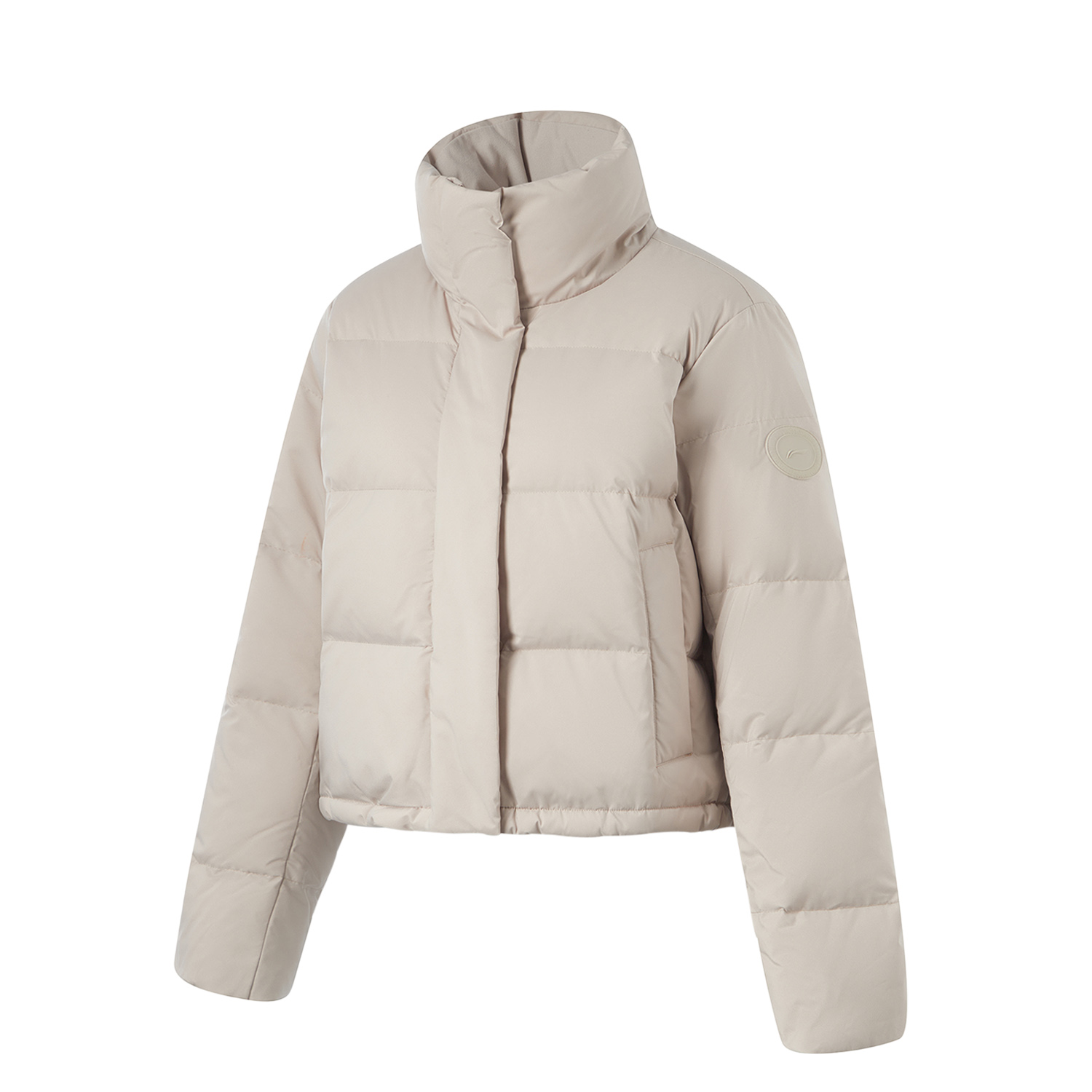 

Женская куртка LiNing Fitness Series Dusty Smoke Gray, Dusty Gray