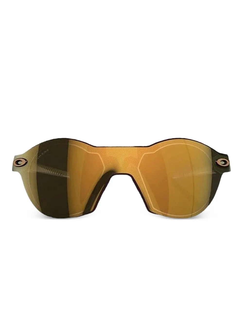 

Солнцезащитные очки Subzero с зеркальными линзами Oakley, желтый