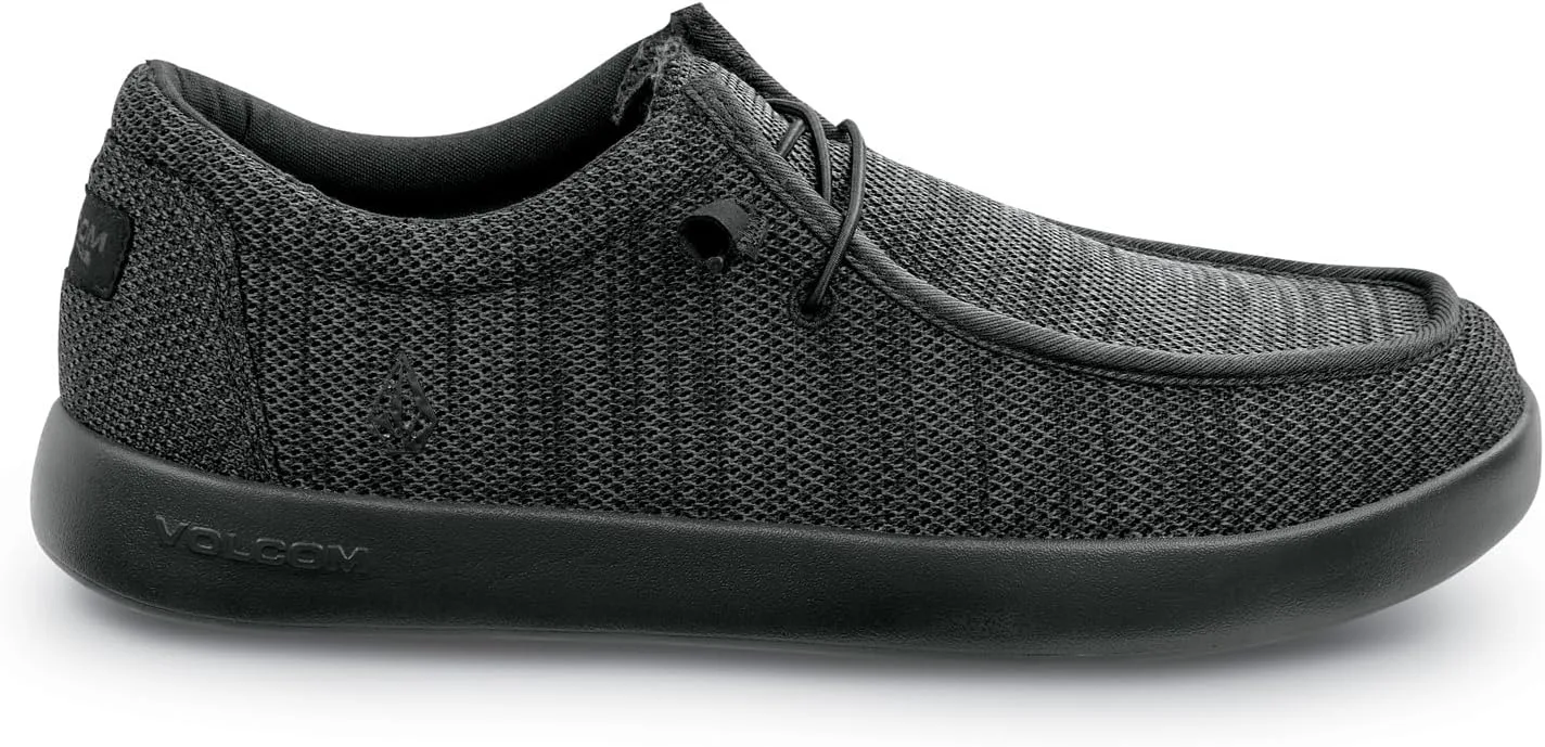 Volcom Chill, мужские, с мягким носком, EH, противоскользящие MaxTrax, повседневные рабочие оксфорды, черный — фото 2